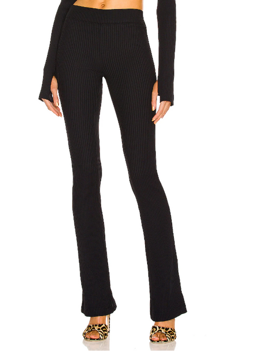 Helmut Lang Flare Pant in Black S