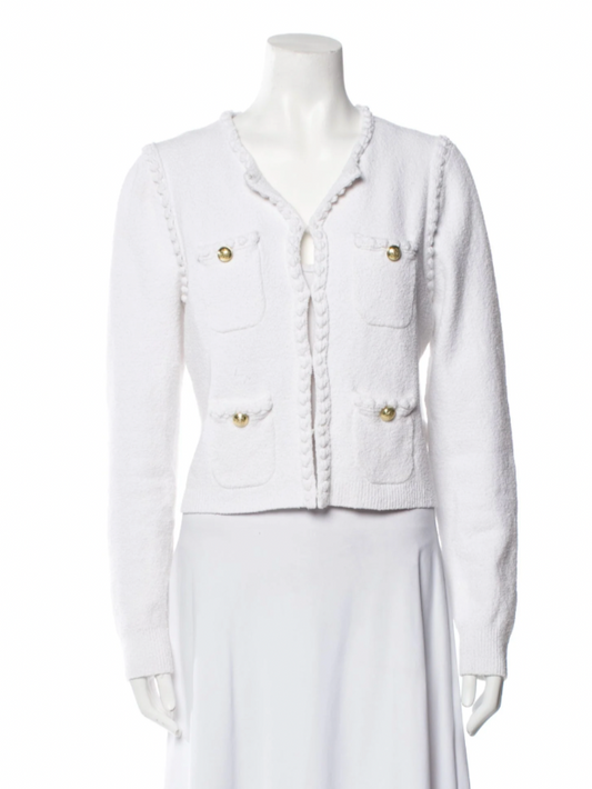 J.Crew White Cardigan