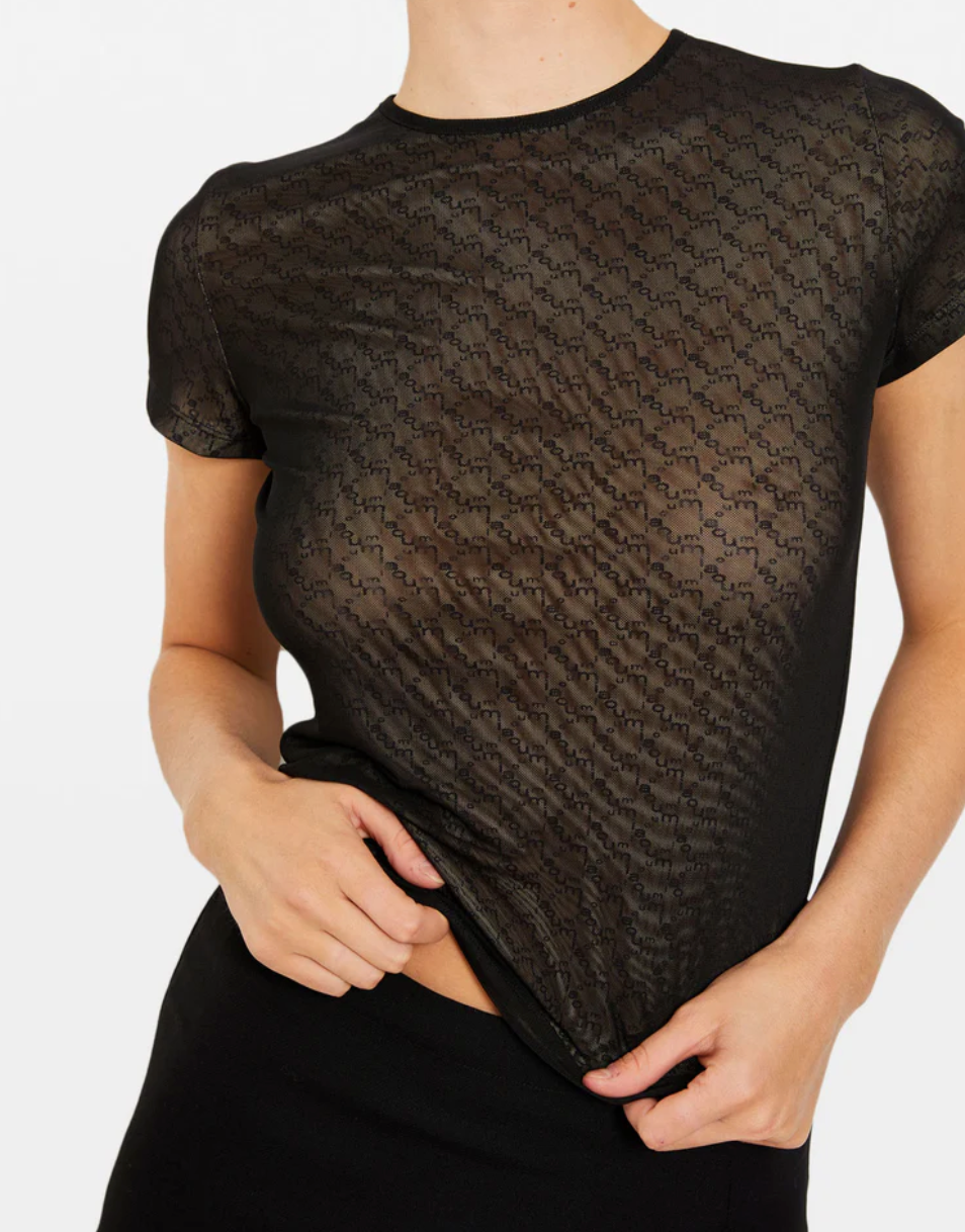 Miaou Mini Mesh Tee