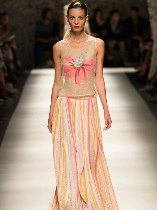 Missoni Vintage Floral Print Top