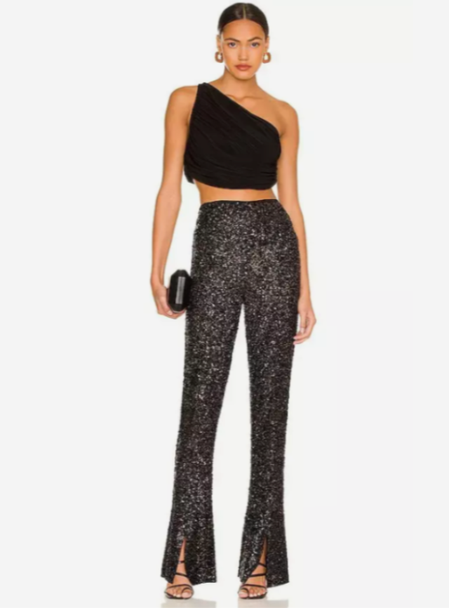 Norma Kamali Sequin Pants