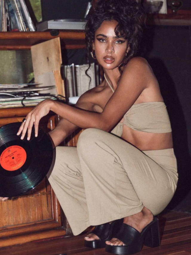 Princess Polly Beige Pant