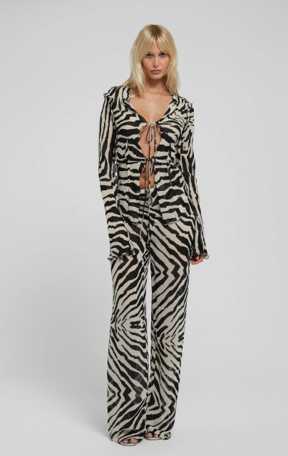 Rat & Boa Zebra Blouse