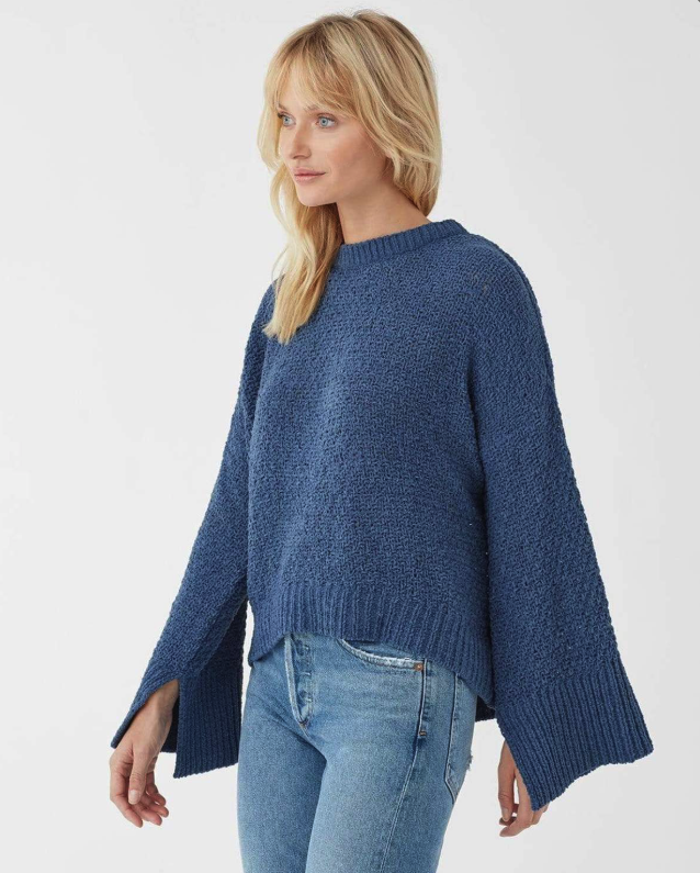 Splendid Bowie Sweater - Dusty Blue