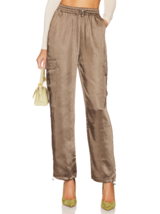 superdown Rita Cargo Pants in Olive - Size XS